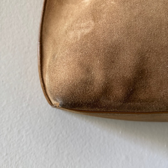 Rebecca Minkoff Megan Suede Shopper Tote Bag tan - Picture 6 of 16